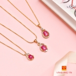 Dây chuyền mặt Ruby (mã DRB 131812)